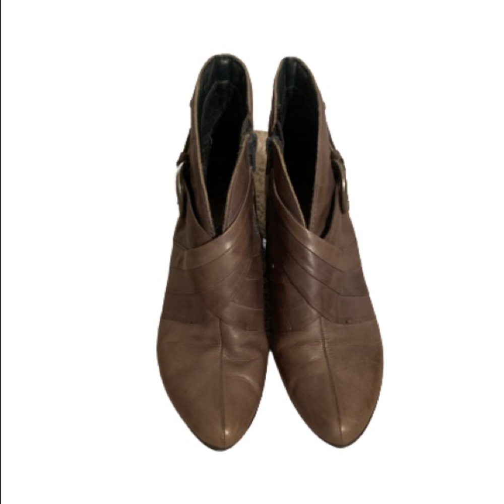 PIKOLINOS Distressed Strapped Ankle Booties Sz 38 (7.5-8,US)